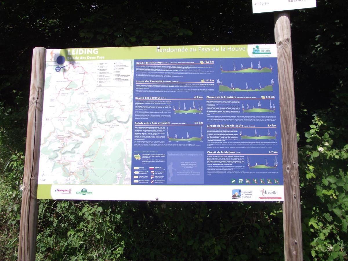 Gite "Vue Sur La Frontiere" Heining-les-Bouzonville Zewnętrze zdjęcie