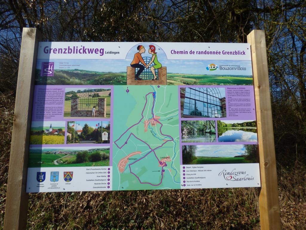 Gite "Vue Sur La Frontiere" Heining-les-Bouzonville Zewnętrze zdjęcie